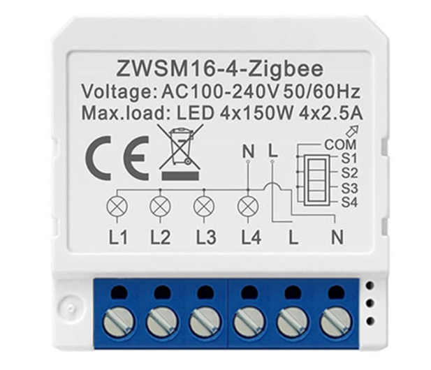 Avatto Inteligentny przełącznik dopuszkowy ZigBee TUYA - 1177075 - zdjęcie